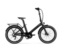 Hopfällbar Elcykel Eovolt Evening Classic V2 Onyx Black